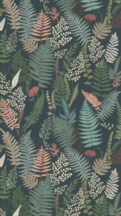 Papier peint Feuille Dense d'Automne - H585cm x L330cm - Matière Softouch